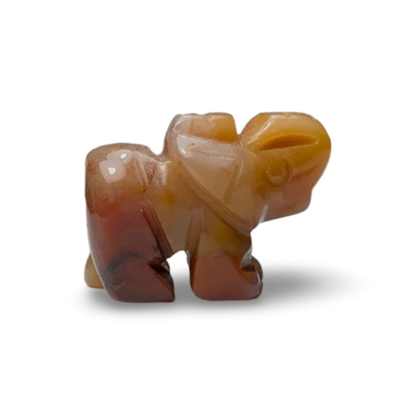 Carnelian elephants