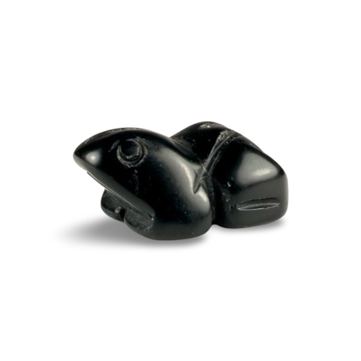 Obsidian frogs