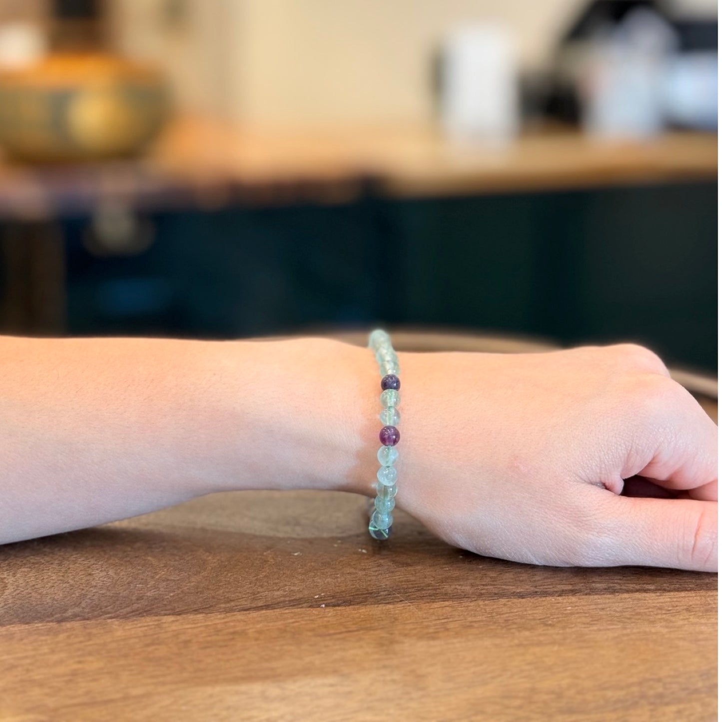 Rainbow Fluorite Bracelet (6mm)
