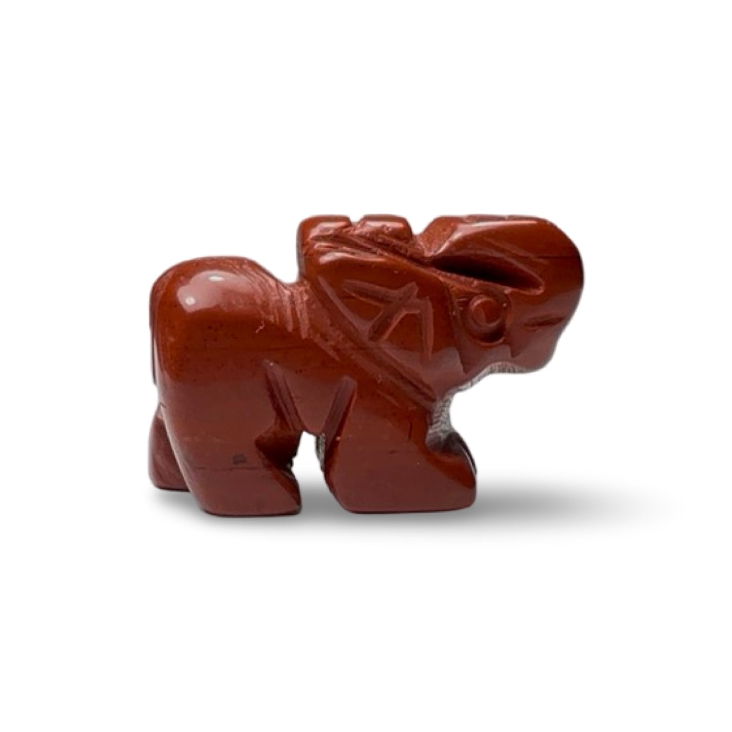 Red Jasper elephant