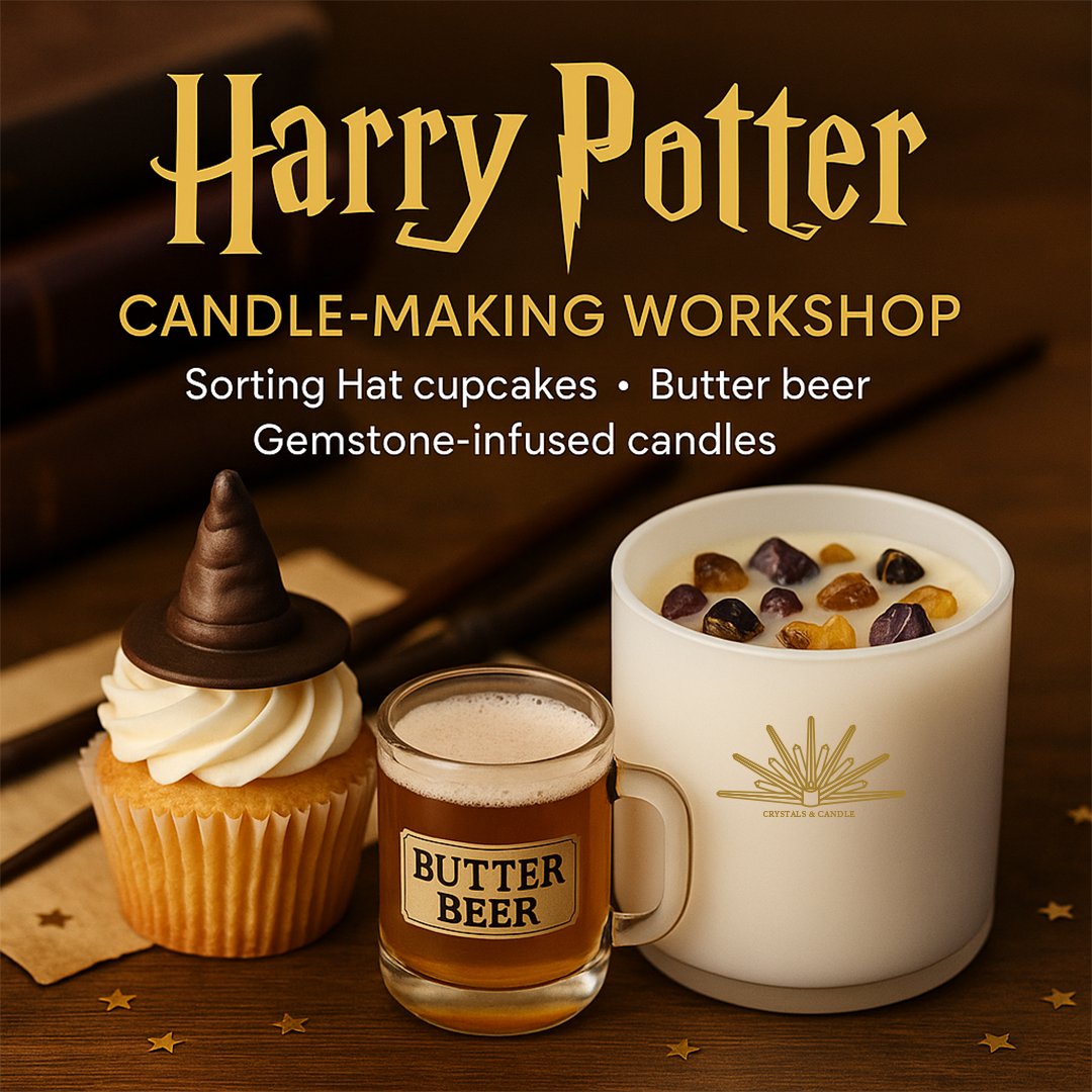 Harry Potter Candle Making Workshop – Sorting Hat Cupcakes, Butterbeer & Trivia Magic