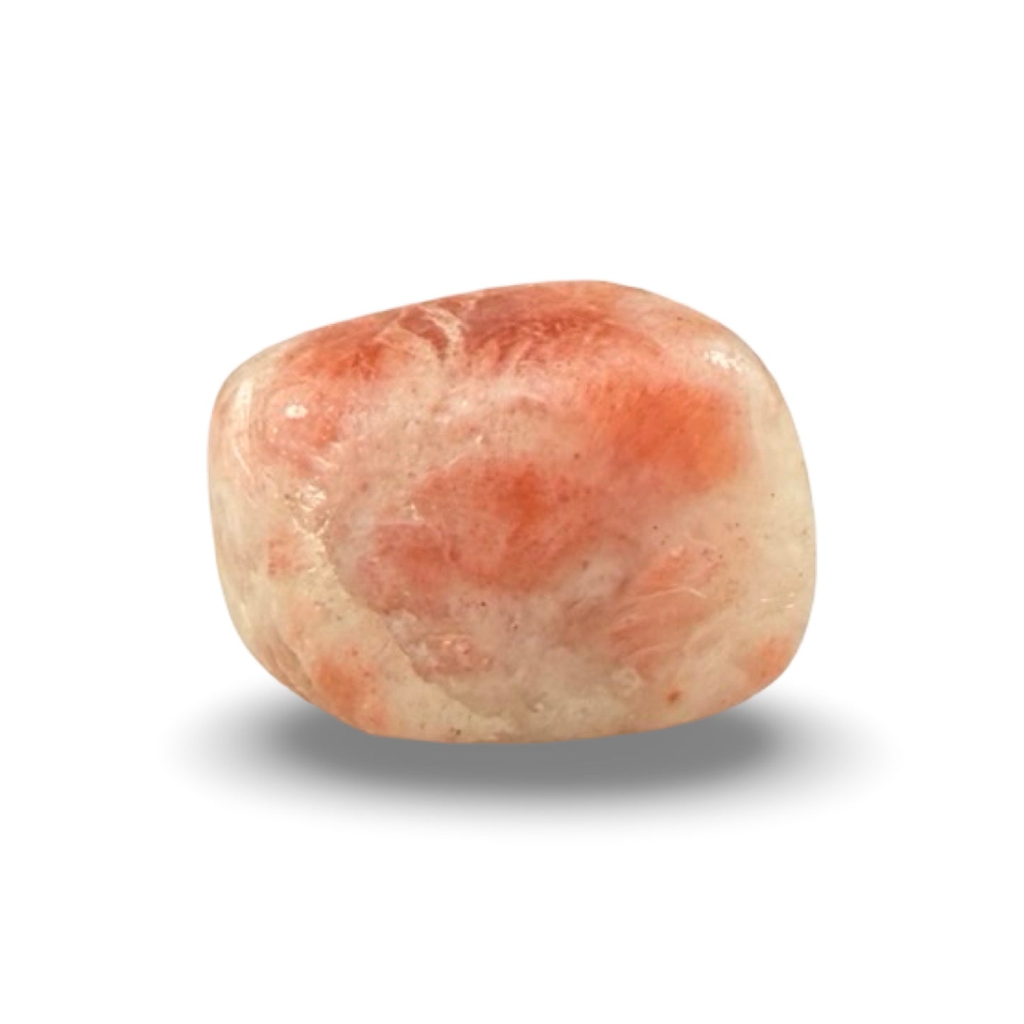 sunstone tumbled stone for joy and abundance