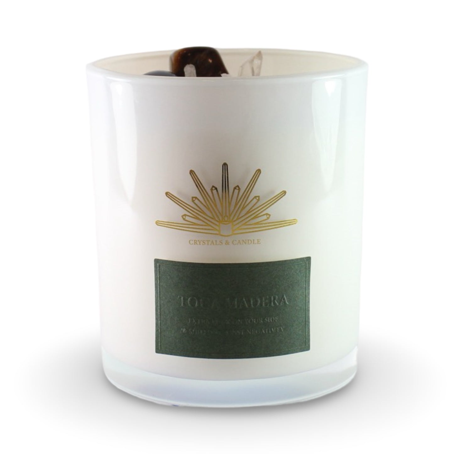 Sunshine Happiness Crystal Candle