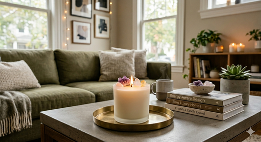 2026 Home Décor Trends: The Rise of Crystal-Infused Candles | Crystals & Candle