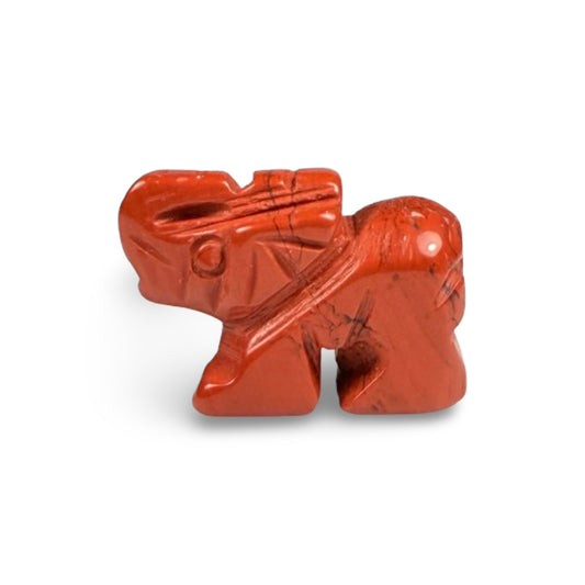 Red Jasper elephant