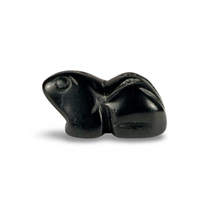 Obsidian frogs