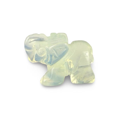 Opalite elephants