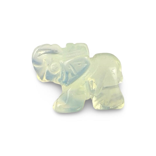 Opalite elephants