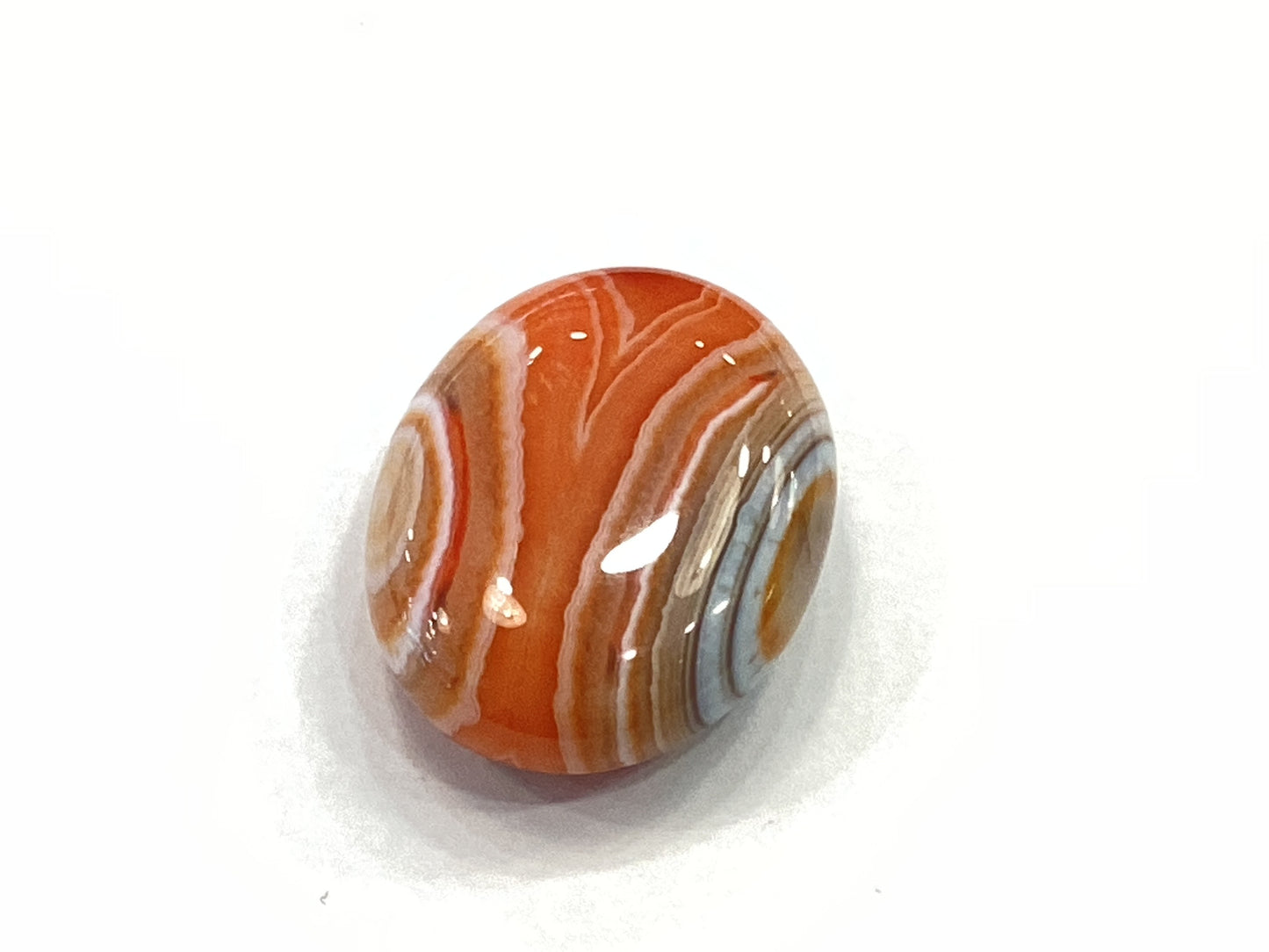 Banded Carnelian Pillow