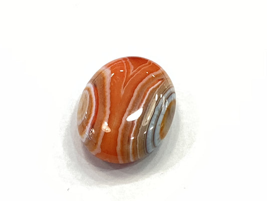 Banded Carnelian Pillow