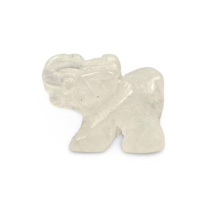 Clear Quartz elephants
