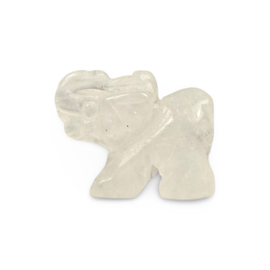 Clear Quartz elephants