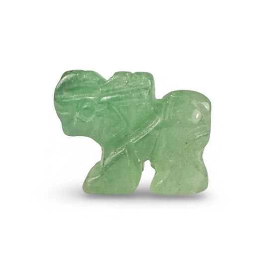 Green Aventurine elephants