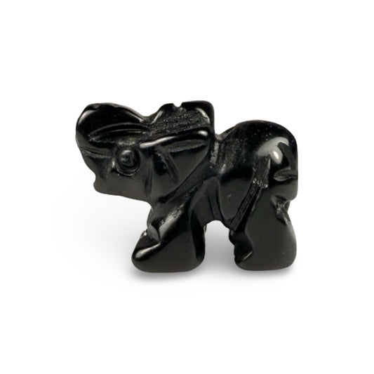 Obsidian elephants