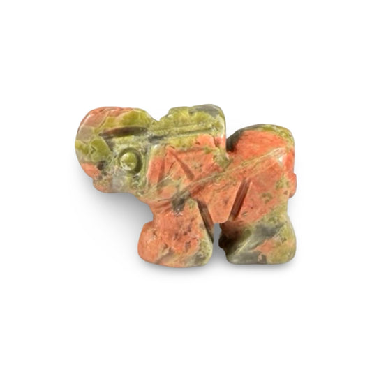 Unakite elephants