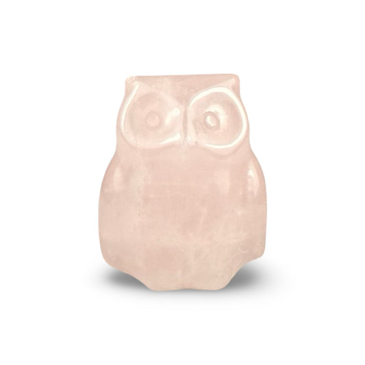 Rose Quartz owls