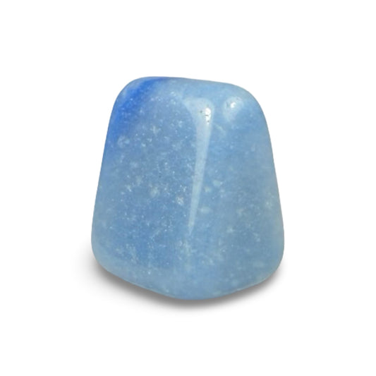 healing chalcedony tumble for communication and calm