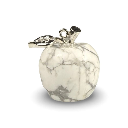 White Howlite apples
