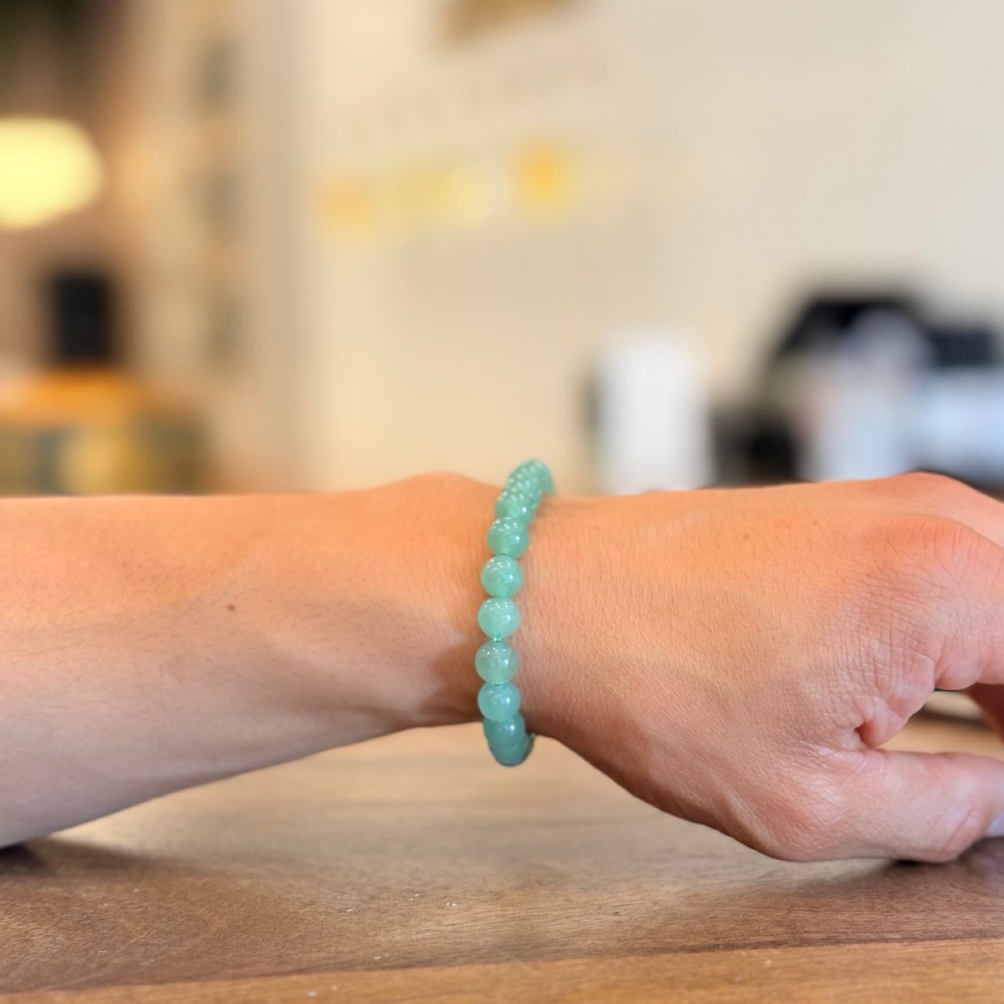 Handmade Green Aventurine Bracelet 8mm 
