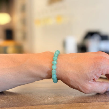 Handmade Green Aventurine Bracelet 8mm 