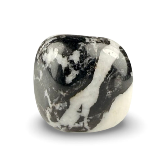 healing zebra jasper tumble for focus and stability