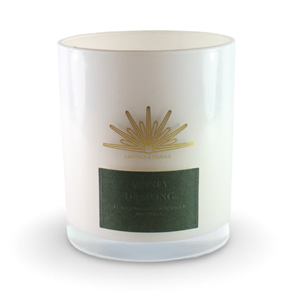 Money Drawing Crystal Candle