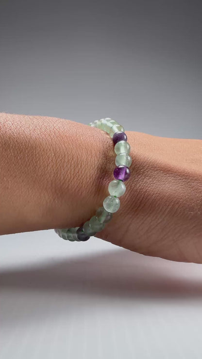 Rainbow Fluorite Bracelet (6mm)